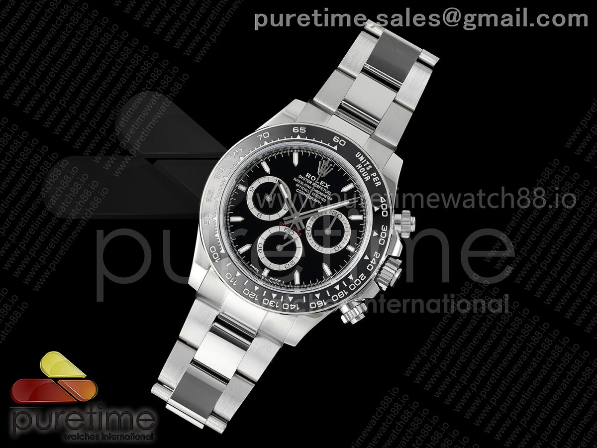 Daytona 126500 BTF 1:1 Best Edition Black Dial on SS Bracelet JH4131